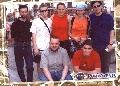 Dritz, Tanelorn, Elessar, Copi y  varios NPC llegan de Port Aventura, Esta foto es de Julio de 2004,  cuando nos juntamos en Port Aventura. Por cierto Dritz, a ver si te mandamos una copia en grande :P
