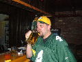 the V-man getting drunk, beer goooood!