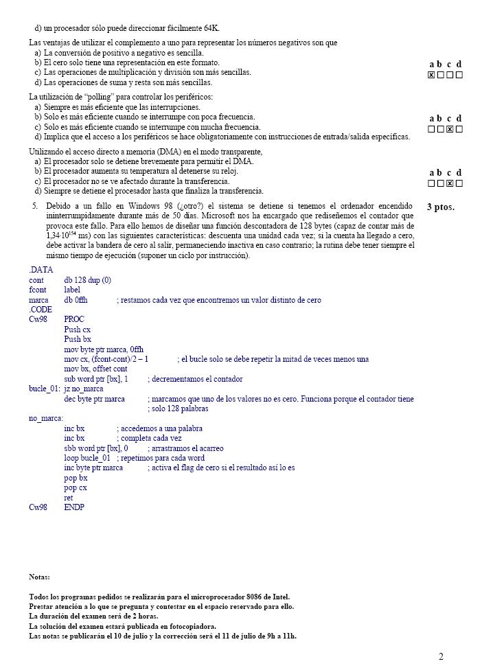 Puto ASko de AO1_2 xDDD, Pos esto es mi examen de AO 1... si alguno tiene parecidos, y me los pasa me ahorrara presentarme al examen xDDD