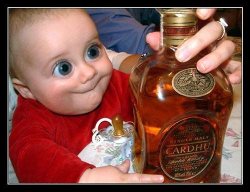 Foto mia de pequeo, Aqui ia se ven mis tendencias alcoholicas (by Druid)
