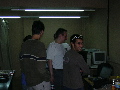 Kdda Barcelona con los de Madrid, De espaldas: Dulra. En medio: Lenymoh. El de las gafitas: Shu