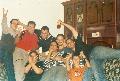 kay pachas en la fiesta de despedida de Ultron y Warlock, de izq a der, Sentados: zhorgh,gantian,radix... de pie: balrugh,ultron,durdhem,mastrenor y warlock