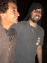 Slick disfrutando del 'aire' de ortigueira., (yo soy el del tatuaje...) (de todas formas, al volver se me rastifico el pelo XD