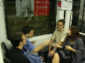Kdda Barcelona 04.09.2003, En el metro (por poco lo perdemos)