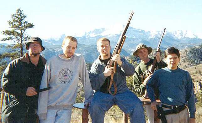 Strange Hunting Party, Roanoak, Ixion Friend, Ladylove, Medusa(shooting range near Colorado Springs)