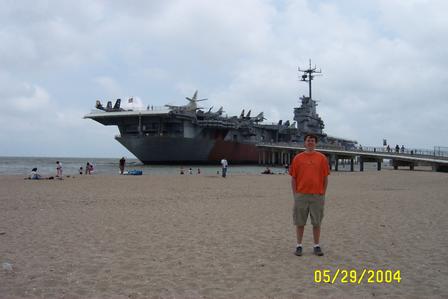 Sloop U.S.S. Gek, U.S.S. Lexington in Corpus Christi