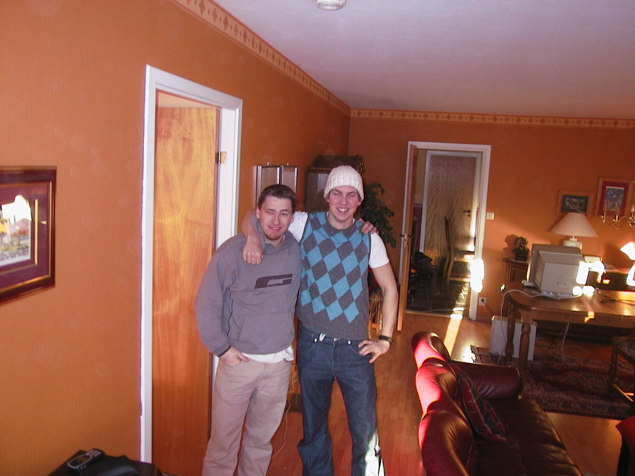 Kakk's Mudparty Des 2001, Thauran & Drezden just arrived the Mudparty