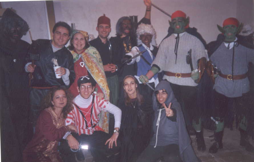 Gimbli, Barsine, Goldsun, Nevinyrral and Serien, From left to right and up to down: Gimbli, Barsine, Goldsun, NP, NP, Nevinyrral, NP, NP, and down NP, Serien, NP, NP.