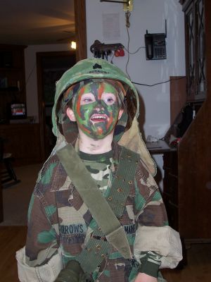 The Little Marine Ogre Ready for WAR, 