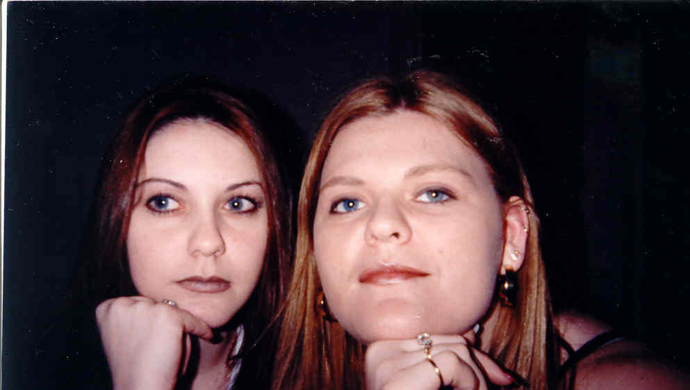 Yena and Babygryl... after a night out on the town! <babygyrl has blonde hair here>, 