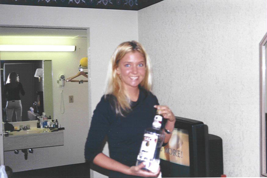 Tarkas and her beloved VODKA! We all remember her slogan for the trip ' I need vodka'!, 