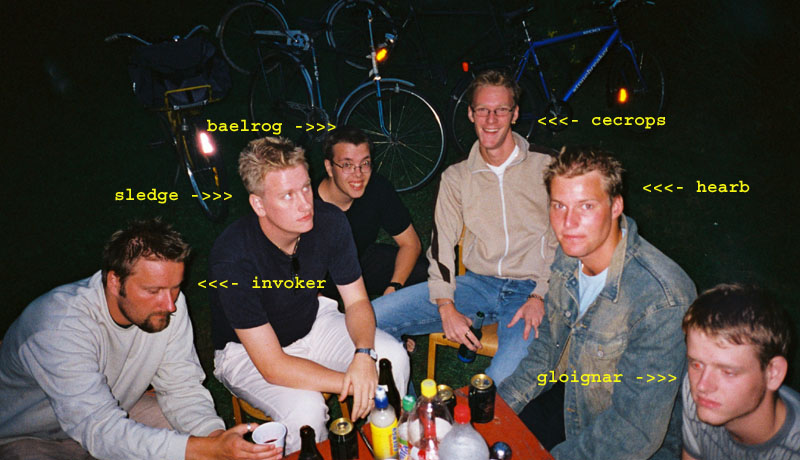 Country Crown vs Cotton-Duck-Hill 2002, Invoker with pack of swedes