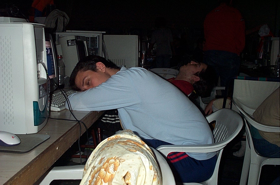 Murcia Lan Party -- last day, we need to sleep, not like others :)