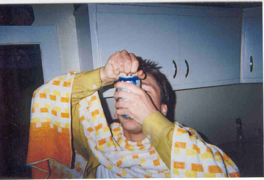 Shotgunning Thauran, Didn't spill a drop!