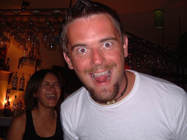 Xeran in Bali, Look what a 'few' Arak-Attack does to a Duergar..