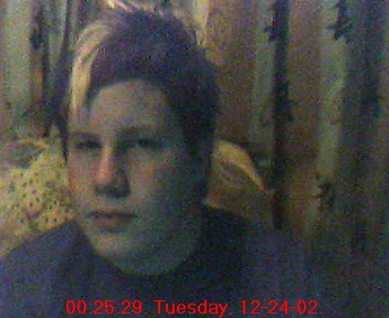 Hynda playing with webcam, Hynda - the Male version