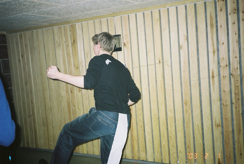 Drezden gettin' jiggy wid it, Drezden tells you: I'm done!! XDD