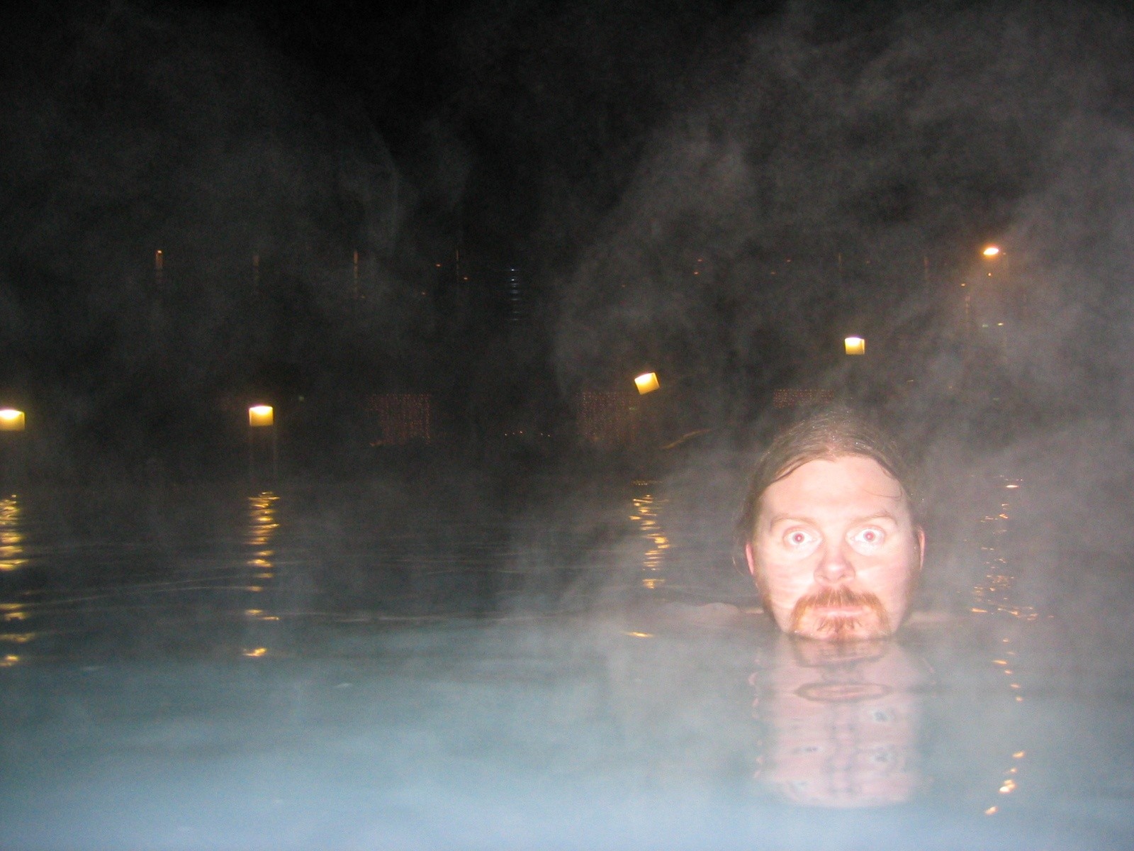 Uro taking some newbie on Talin on Iceland, Ork of the blue lagoon. 3 degrees above. 30 in the water.