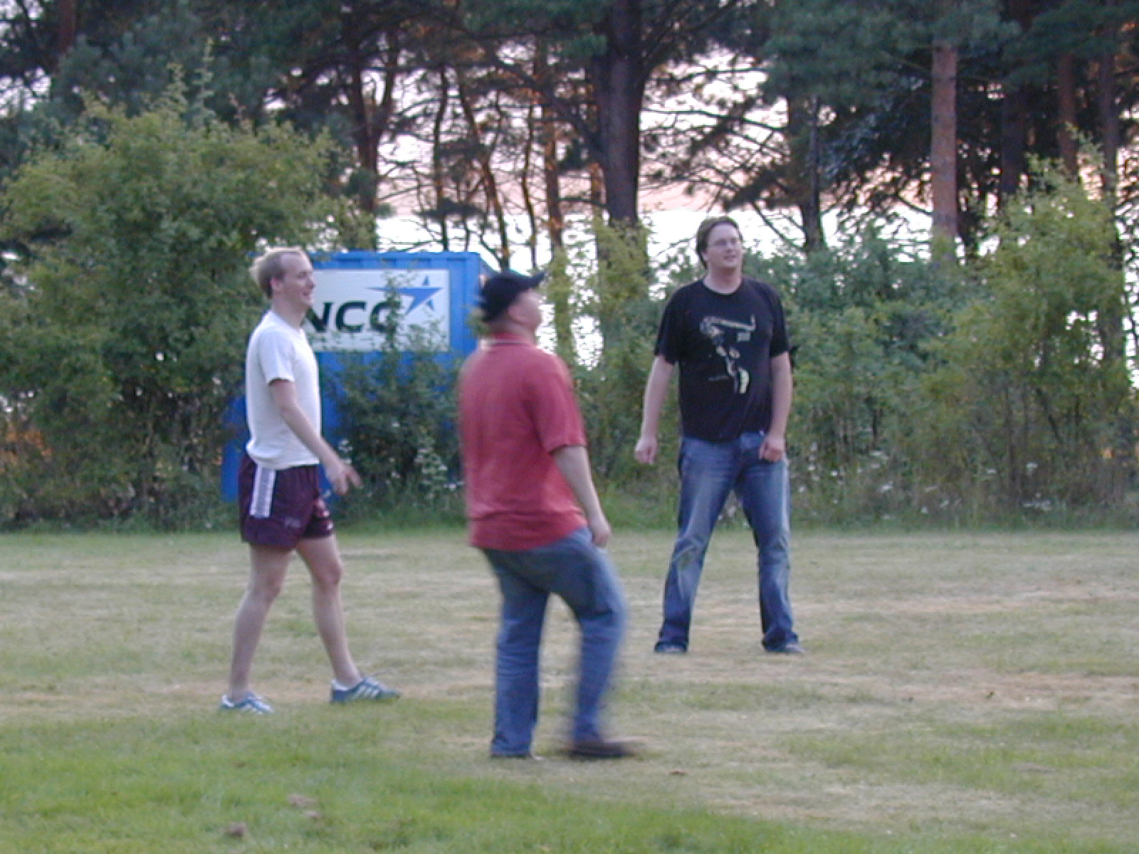 Tahlanos photos, Zodran, Powerbob, Jan playing BeachVolley on grass