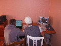 Kakk's Mudparty Des 2001, Thauran & Drezden occupied chuckling over some new Deathlogs.