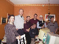 Kakk's Mudparty Des 2001, From the left ; Xeran, Kakk, Zordan, Suzereon, Drezden, Thauran and Hadrulf (sitting).