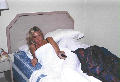 Tarkas going all american? After a lousy time in bed,she has figgured out the use of the remote control! soap opera looks like her new hobby;), 