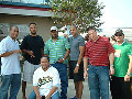 3rd Floor Crew/two non-mudders, Left to Right...    Dumb nigga/yavenar/noble/frenchie/eleuthero/fadeinyou/momento kneel'n  Sept. 2005