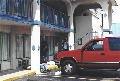 Anfrale warping on fire! The guys melting away! (car broke down,battery needed to be changed)several hrs in 130 degrees is HOT!, 