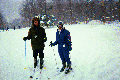 Gareth & Friend from work, Skiing in Buffalo NY