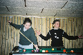 Gargan says: What?! Everyone knows chicks can play pool., Aphrodite is stepping up to prove wrong
