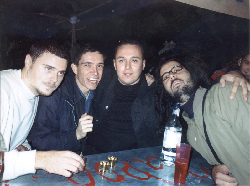 Cuatro borrachuzos madrileos, Eckewart, Charny, Davros, Scunley